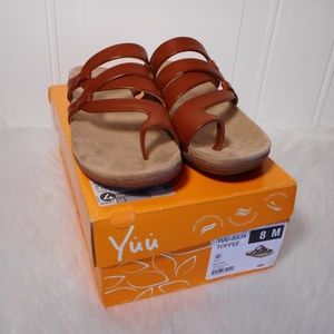 yuu womens julia slide sandals
